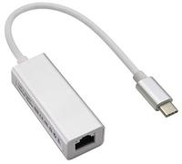 zdyCGTime Cable de Type-c Macho a RJ45 Hembra Gigabit Ethernet, convertidor LAN de Red USB-C,Compatible con 10/100/1000 Mbps.Compatible con Windows,Switch,Android y Otros Sistemas (23cm/1Pieza)