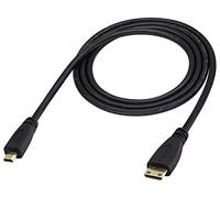zdyCGTime Cable Mini HDMI a Micro HDMI,Cable Micro HDMI de Alta Velocidad 4K, Cable HDMI C a HDMI D, Compatible con cámaras Digitales, tabletas, monitores y Otros Dispositivos. (1 m)