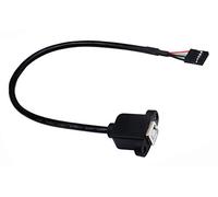 zdyCGTime - Cable USB 2.0 B hembra a 5 pines hembra Dupont placa base USB 30 cm