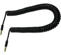 zdyCGTime Clavija Jack Macho de 3,5 mm a Macho 4 Pole extensión aux Audio 6.5 pies/2 m