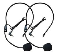 zdyCGTime Micrófono de 3,5 mm para Sistema de micrófono, Amplificador de Voz, Altavoces, Profesores, conferencias, discursos, espectáculos, guías turísticas.(1M/3.3Ft) (1M)