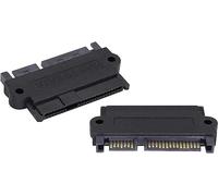 zdyCGTime SAS 22 Pin to 7 Pin + 15 Pin SATA Hard Disk Drive Raid Adapter with 15 Pin Power Port.(1piezas)