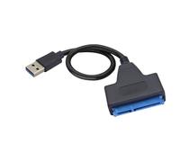 zdyCGTime SATA SSD Adapter Converter,USB 3.0 macho a SATA 22pin 2.5 Hard Disk Adapter Cable.Compatible con el sistema Windows 8/7/10 / Vista/XP, Mac OS 9/10 y el sistema operativo Linus.