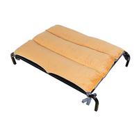 ZDYHL Cama elevada refrescante para Perros: colchón extraíble y Lavable, Cuna de Viaje Liviana para Gatitos/Cachorros/Conejos, a Prueba de masticaciones (tamaño XL (122 x 71 x 20 cm)) Vision