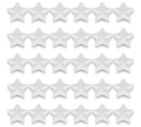 ZDZBLX Imanes Nevera Imanes Potentes, 30 Piezas Iman Imanes Pizarra Magnetica Imanes Pequeños Calendario Nevera Iman, Mini Imanes Decorativos Magnets, para Pizarra Magnetica Nevera (Estrella, Blanco)