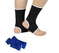 ZEACCT 2 Pares Tobillera Elástica, Vendas Soporte Tobillo, Tobilleras Apoyo, Tobillera Estabilizadora Para Fascitis Plantar Artritis, Esguinces, Tobillos, Tendón Aquiles Deportivo