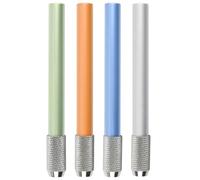 ZEACCT 4 Piezas Extensión De Lápiz Ajustable, Extensor de Lápiz, Extensor de Portalápices Ajustable de Metal, para Suministros de Oficina Escolar Herramientas de Escritura de Arte