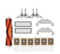 ZeAda Accesorios de repuestos for Bolsas de Polvo, compatibles con Xiaomi Mi Robot Vacuum-Mop 2 Ultra, Compatible con aspiradora robótica Mijia STYTJ05ZHM (Color : 15pcs)