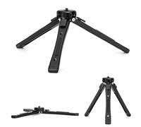 Zeadio Trípode de Metal Extra Resistente - Soporte de Mesa Universal Compacto para Cámara, Gimbal, Cámara de Acción, Videocámara, Micrófono, Luz LED, Smartphone y Más (Soporta 40kg/88lb)