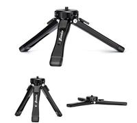 Zeadio Trípode de Metal Resistente - Soporte Universal Pequeño de Mesa para Cámara, Gimbal, Cámara de Acción, Videocámara, Micrófono, Luz LED, etc (Carga Máxima 40 kg/88 LB)