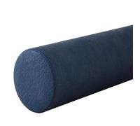 ZEaink Almohada Cervical Cilíndrica del Cuello,Cojín Cilíndrico 40/50/60/70/90 cm Cojín Cervical De Soporte, Cojín Lumbar Y Cojín De Rodillas, para Dormir/Hogar/Oficina(Azul Marino,15cmx60cm)