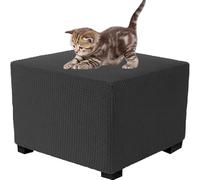 ZEaink Funda de Reposapiés Sofá Otomano Cuadrada 50x50/40x40 Elástica Jacquard (Color: #4, Size: 35x35x40cm)