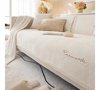 ZEaink Funda para Sofá Chaise Longue Sofa Cover 3 2 4 1 plazas Terciopelo Sofa Acolchado Funda Cubre Sofa Sillon Antideslizante Fundas de Sofa Protector (Color : #8, Size : 90x160cm1pc)