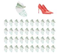 Zealburst Self Adhesive Invisible Heel Anti-Wear Sticker,Anti-Friction Heel Pad for High-Heeled Shoes,Waterproof Anti Wear Foot Care Heel Protection Pad,Protect from Calluses,Blisters (40pcs, 1)