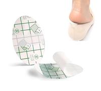 Zealburst Self Adhesive Invisible Heel Anti-Wear Sticker, Waterproof Anti-Wear Foot Care Protection Pad, Heels Stickers Transparent Thin (Small, gramo, 100)