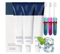 Zealburst Toothpaste,Fluoride-Free Hydroxyapatite Teeth Whitening Toothpaste With Coconut Oil & Xylitol,Enamel Protection & Tooth Strengthening & Fresh Breath Toothpaste (Same size-z, 3pcs)