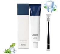 Zealburst Toothpaste,Zealburst Fluoride-Free Hydroxyapatite Teeth Whitening Toothpaste with Coconut Oil & Xylitolol,Hydroxyapatite Teethpaste,for Enamel Protection&Tooth Strengthening,Gentle Mint (1)
