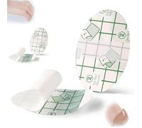 Zealburstj Self Adhesive Invisible Heel Anti-Wear Sticker, Zealburstj Waterproof Anti-Wear Foot Care Protection Pad, Ultra-Thin Transparent Waterproof Foot Protector Sticker (S,200pcs)