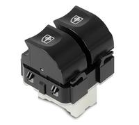 ZEALfix Interruptor Elevalunas Doble Para Clio 3 Dokker Lodgy Captur Trafic Logan Sandero Zoe,7 Pines, 254112588R 254118722R Delantero Izquierdo Lado Del Conductor