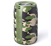 Zealot Altavoz Portátil Bluetooth Potente con Tarjeta USB/TF/AUX Exterior, Apoya Reproducción de Música 12H, Bluetooth 5.0 y IPX5 Impermeable Tamaño Mini, Camuflaje
