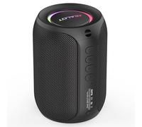 Zealot Altavoz Portátil Bluetooth Potente con Tarjeta USB/TF/AUX Exterior, Apoya Reproducción de Música 15H, Bluetooth 5.2 y IPX5 Impermeable, Negro