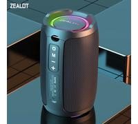 Zealot-S49 Altavoz Bluetooth portátil 360 Sonido estéreo 20W IPX6 Altavoz inalámbrico Bluetooth 5,2 impermeable para exteriores camuflaje
