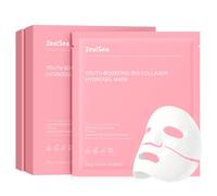 ZealSea Bio Collagen Wrapping Hydrogel Face Mask, Overnight Jelly Gel Sheet Mask for Glass Skin, Deep Hydration, Pore Care, Elasticity Improvement, Firming, Advanced Facial Skincare Solution, 8 Pack