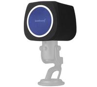 ZealSound Escudo de aislamiento de micrófono con filtro pop, bola de aislamiento de micrófono, cubierta de espuma para cancelación de ruido/absorción de sonido para Yeti/Nano/AM8/SoloCast y más