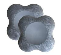 Zealtop Rodilleras de yoga extra gruesas para rodillas, codos, muñecas, manos, cabeza, espuma, yoga, pilates, entrenamiento, rodilleras