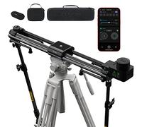 Zeapon Micro 3 E1000 - Deslizador motorizado de cámara de doble distancia, distancia de viaje de 107 cm, deslizador DSLR con funda de transporte, cambio rápido de motor, carga útil de 10 a 26 libras y