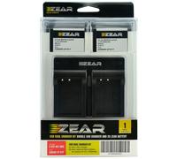ZEAR Kit + 2 x LP-E17 USB Cargador de Batería Duo