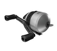 Zebco Carrete de Pesca Spincast 33, Quickset Anti-Reverse con Alerta de mordida, Arrastre Ajustable de dial Suave, potentes Engranajes Totalmente metálicos con un Marco de Grafito Ligero, Negro
