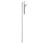 Zebco KnitPro - Aguja de Cebo con Ojal para cordón (12 cm), Color Gris