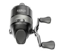 Zebco Omega Pro Spincast - Carrete de Pesca, tamaño 30, pasadores de cerámica duales, piñón de latón sólido, Sistema de recuperación de línea GlideLine ll, preenrollado con línea de Pesca de 10