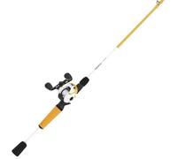 Zebco Roam Baitcast - Juego de Carrete y caña de Pescar de 6 pies, 6 Pulgadas, 2 Piezas de caña de acción rápida de Resistencia Media, Control de fundición DynaMag, relación de transmisión 6.1:1