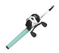 Zebco Roam Spincast - Combo de Carrete y caña de Pescar telescópica, caña de Pescar telescópica Extensible de 18.5 Pulgadas a 6 pies con Mango de caña ComfortGrip, Carrete de Pesca antirretroceso