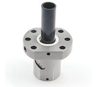Zeberoxyz 1 unids SFU1605 tornillo de bola diámetro 16mm 5mm paso bola tornillo sola tuerca para 1605 tuerca soporte CNC talla piezas de la máquina
