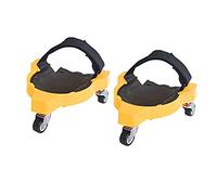 Zebery Rodilleras con Ruedas, Rodilleras enrollables, rodilleras con ruedas para trabajos de construcción de trabajo