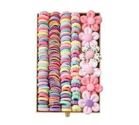 ZEBKEL 155 Pcs lazos pelo bebe, set de regalo accesorios para el cabello Baby Little Girls pinzas para el cabello arcos lazos niños pequeños Barrettes horquillas conjunto adornos de cabeza