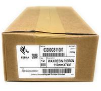 ZEBRA 03300GS11007 3300 Cinta 110mm x 74m 12 Unidades Para ZD420/ZD421t/ZD620
