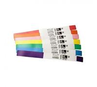 Zebra 10006995-1K adhesivas blancas y rojas 25x279mm