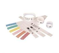 Zebra 10007003K de clip blancas 25x178mm