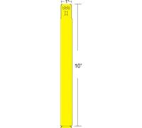 Zebra 10012712-2 etiqueta de impresora amarillo etiqueta para impresor