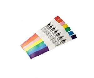 Zebra 10012713-2K adhesivas amarillas 25x254mm