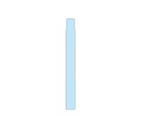 Zebra 10012713-3K adhesivas azules 25x254mm