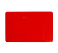 Zebra 104523-130 tarjetas pvc rojas (500 piezas)