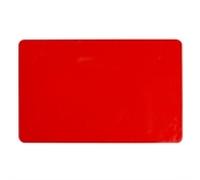 Zebra 104523-130 tarjetas pvc rojas (500 unidades)