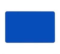 Zebra 104523-134 tarjetas pvc azules (500 unidades)