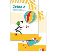 Zebra 2. Paket. Klasse 2: Paket: Arbeitsheft Sprache, Arbeitsheft Lesen/Schreiben mit digitalen Medien Klasse 2