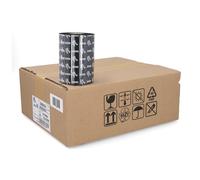 Zebra 2300 cinta de cera (02300BK10245) 102 mm x 450 m | 12 unidades (original)